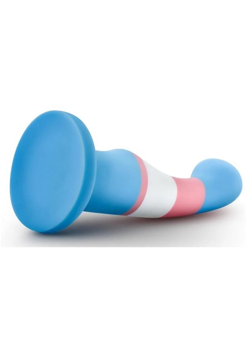 Avant Pride P2 True Blue Silicone Dildo - Image 3
