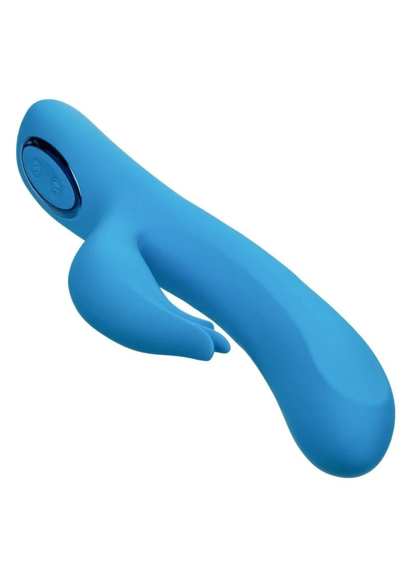 Azure Collection Flutter G Rechargeable Silicone Vibrator - Image 3