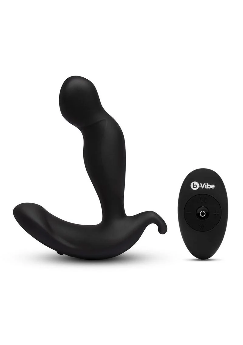 B-Vibe 360 Plug Rechargeable Silicone Rotating and Vibrating Kwith Remote Anal Plug - Image 2