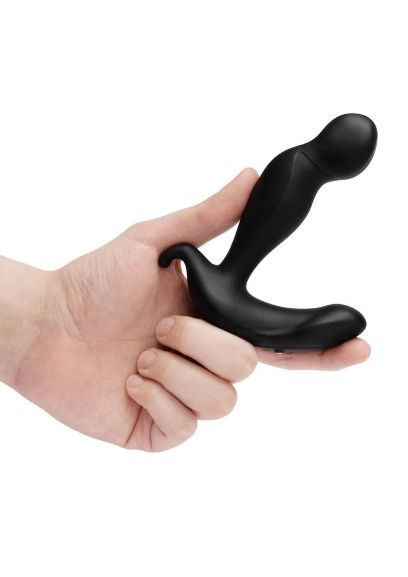 B-Vibe 360 Plug Rechargeable Silicone Rotating and Vibrating Kwith Remote Anal Plug - Image 3