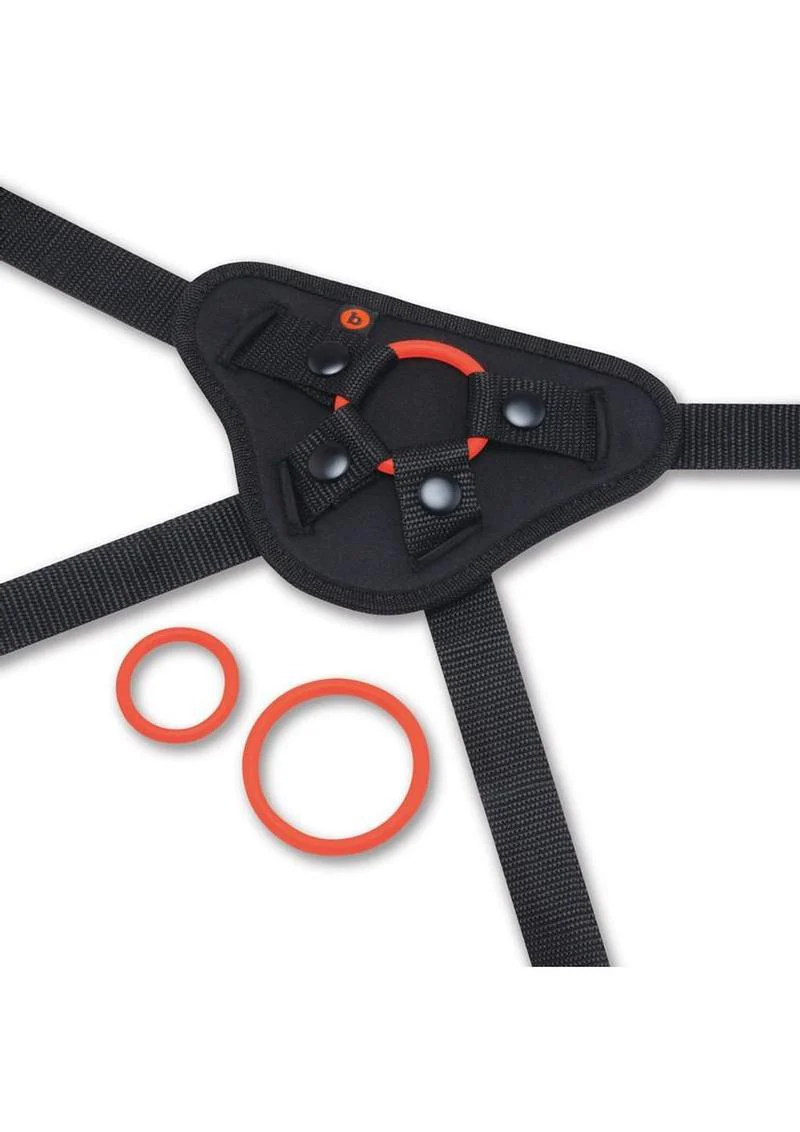B Vibe Beginner Strap-On Harness Set with Silicone Dildo Peg - Image 3