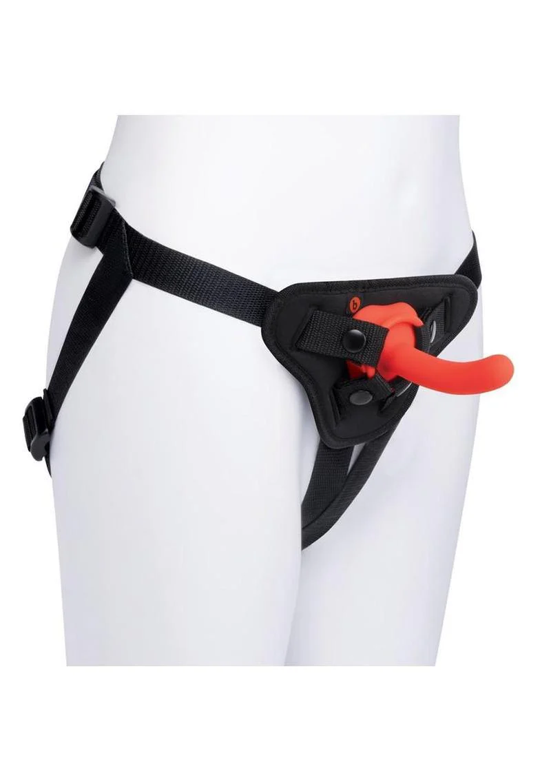 B Vibe Beginner Strap-On Harness Set with Silicone Dildo Peg - Image 4