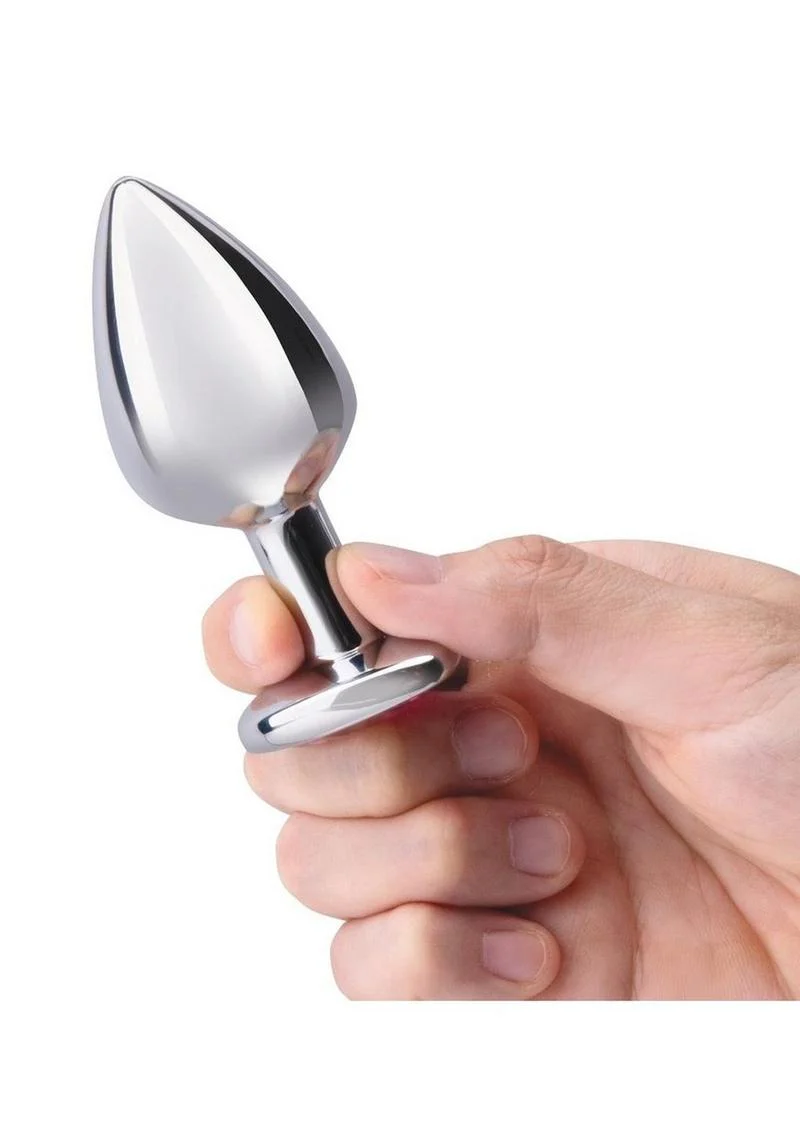 B-Vibe Jewel Metal Anal Plug Training - Image 4