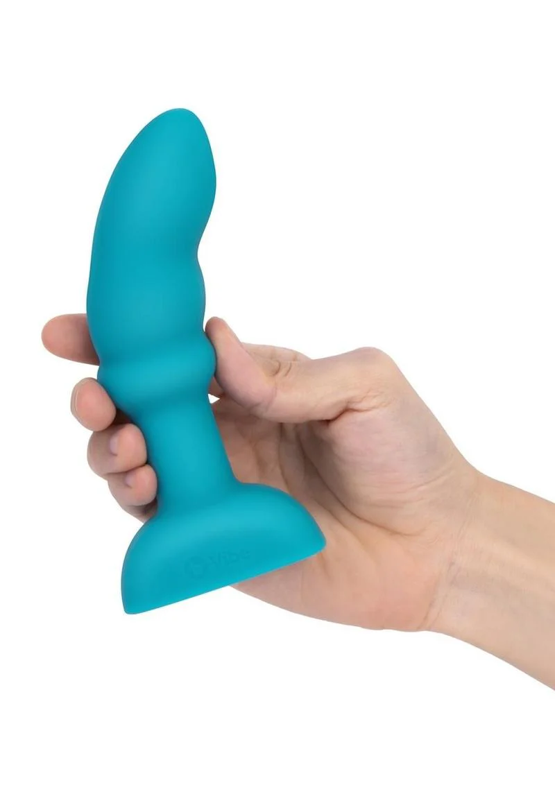 B-Vibe Remote Control Rimming P-Spot Rechargeable Silicone Plug - Image 4