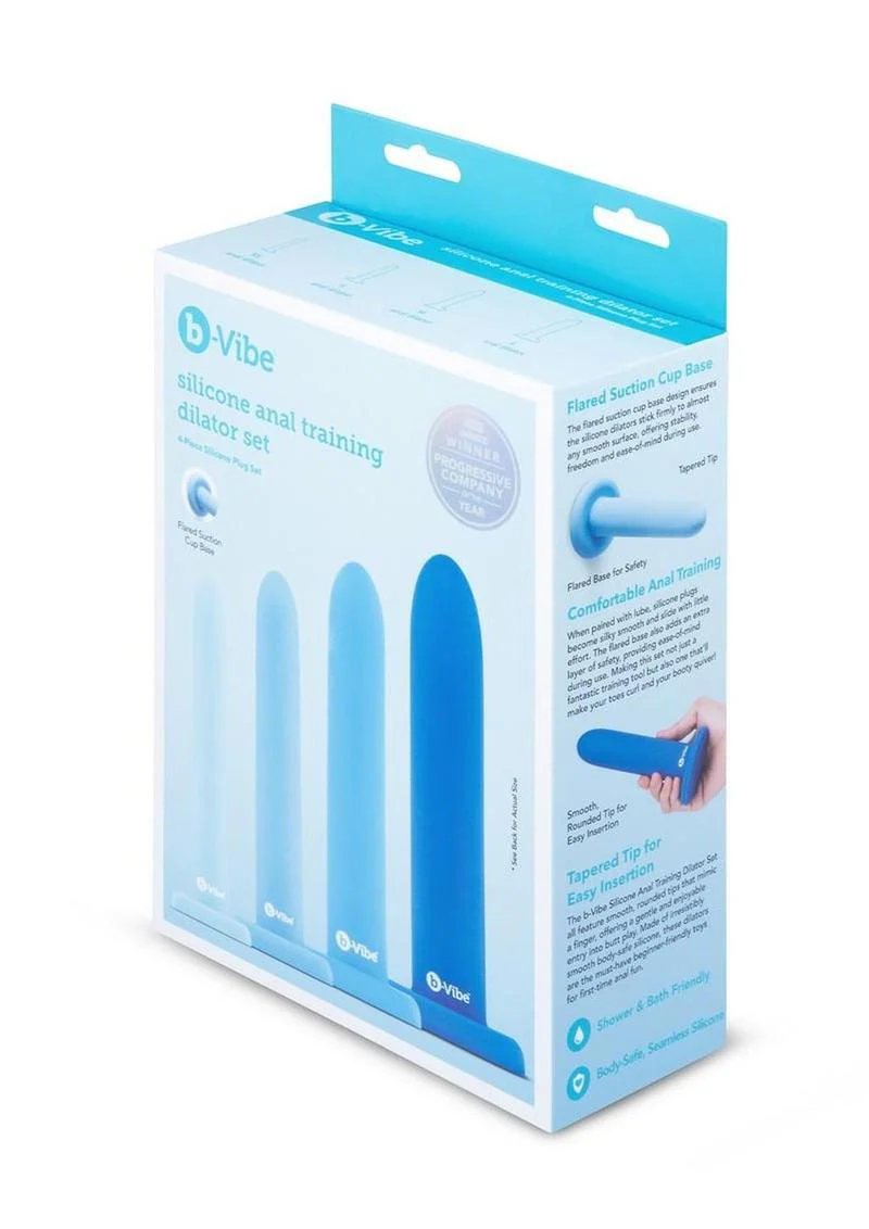 B-Vibe Silicone Anal Training Dilator - Image 4