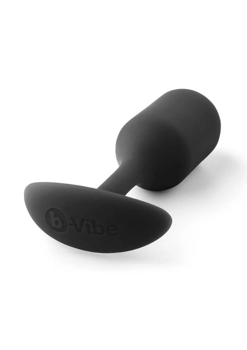 B-Vibe Snug Plug 2 Silicone Weighted Anal Plug - Image 15