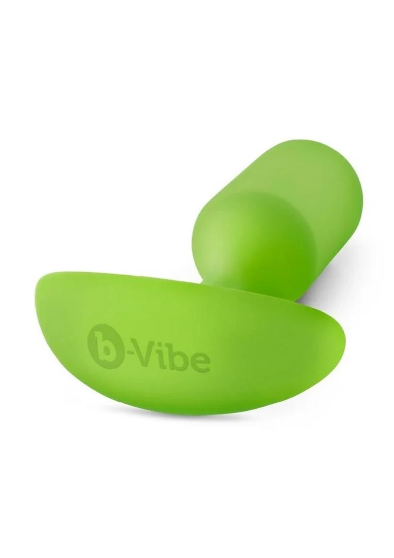 B-Vibe Snug Plug 3 Silicone Weighted Anal Plug - Image 12