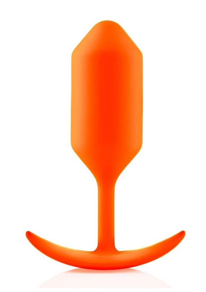 B-Vibe Snug Plug 3 Silicone Weighted Anal Plug - Image 8