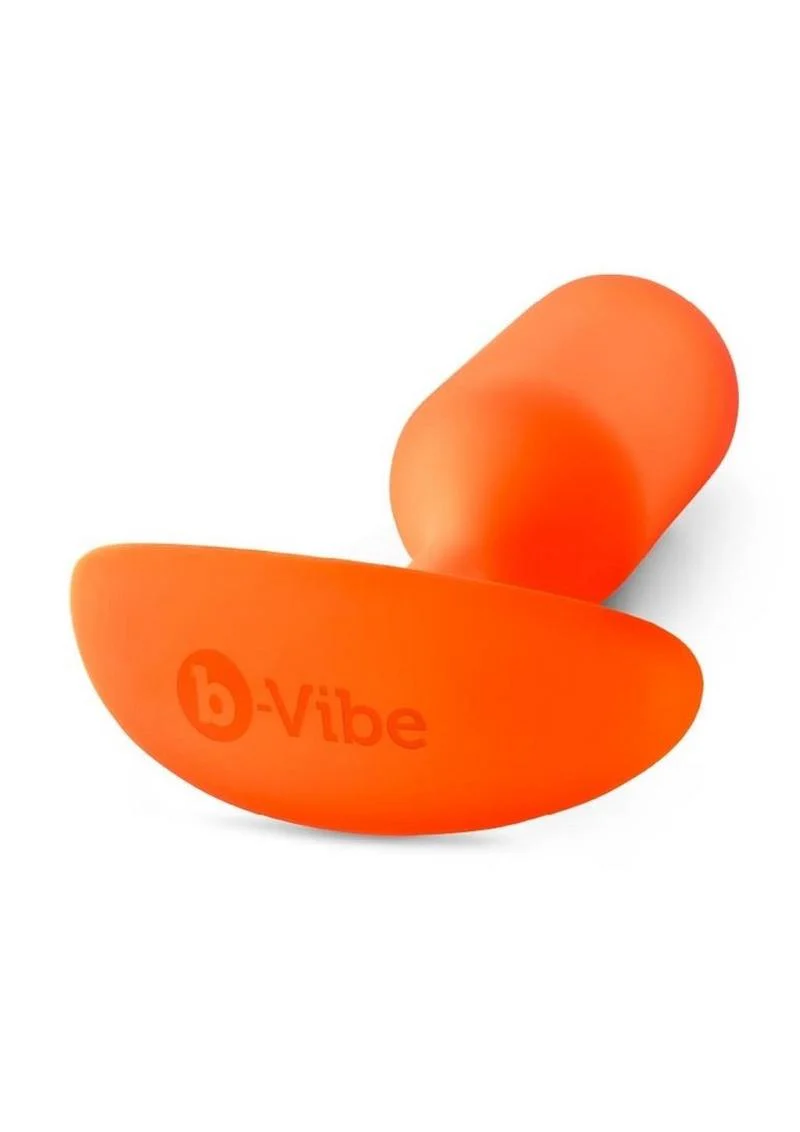 B-Vibe Snug Plug 3 Silicone Weighted Anal Plug - Image 9