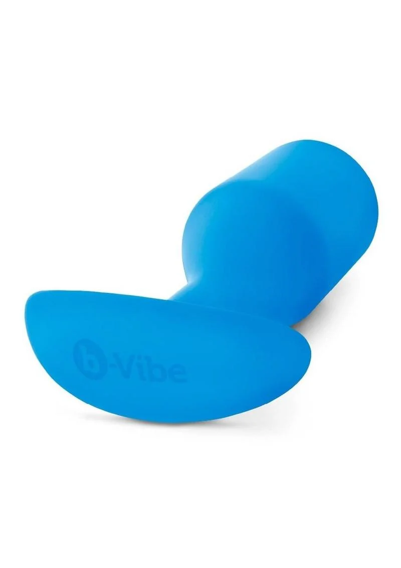 B-Vibe Snug Plug 5 Silicone Weighted Anal Plug - Image 4