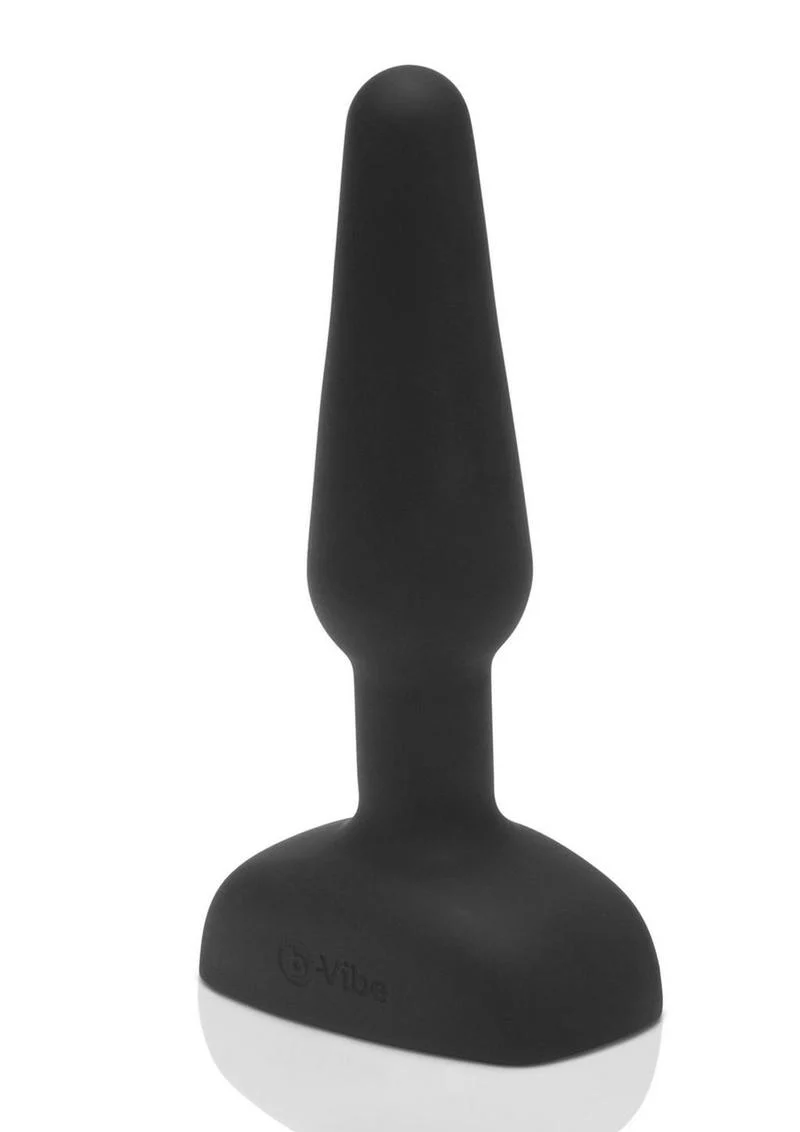 B-Vibe Trio Plug Rechargeable Silicone Anal Plug with Remote Control - Image 6