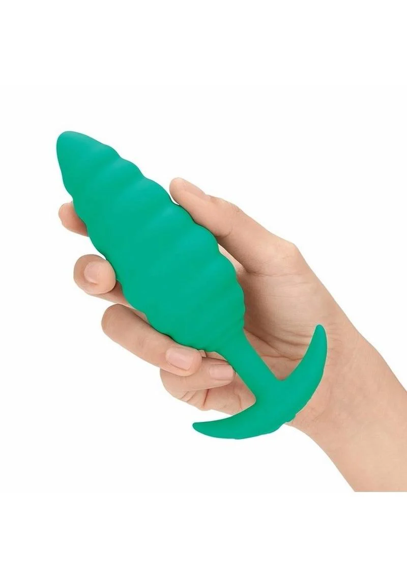 B-Vibe Twist Textured Rechargeable Silicone Anal Plug - Image 4