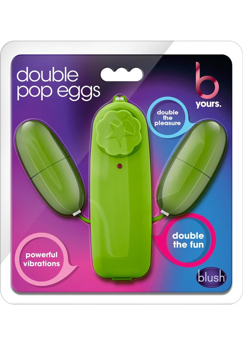 B Yours Double Pop Eggs with Remote Control - Image 3