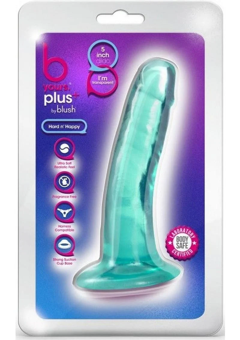 B Yours Plus Hard N' Happy Realistic Dildo - Image 11