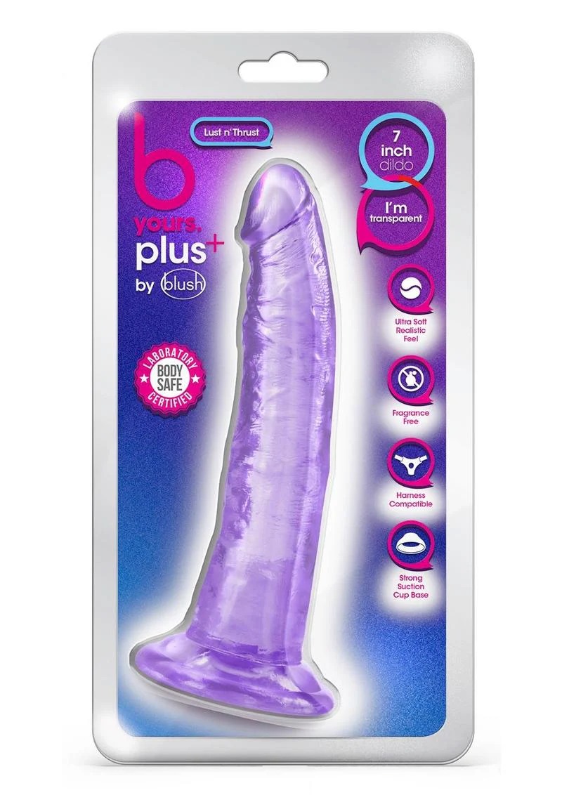 B Yours Plus Lust N' Thrust Realistic Dildo - Image 10