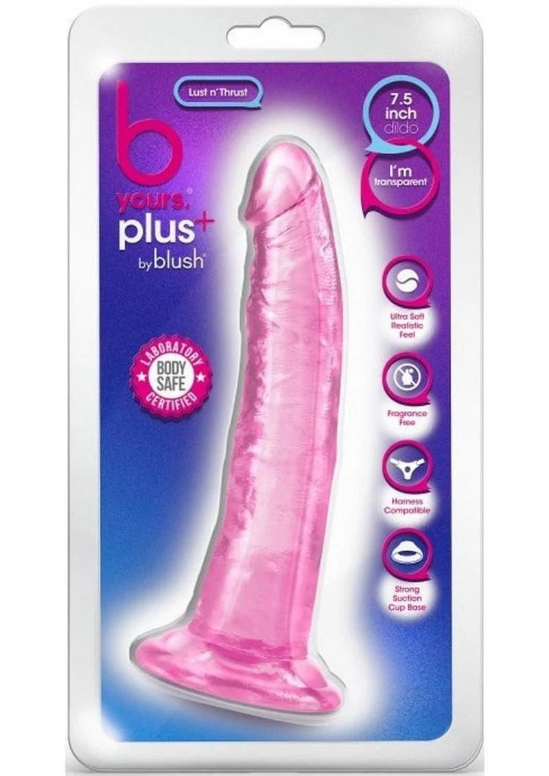 B Yours Plus Lust N' Thrust Realistic Dildo - Image 7