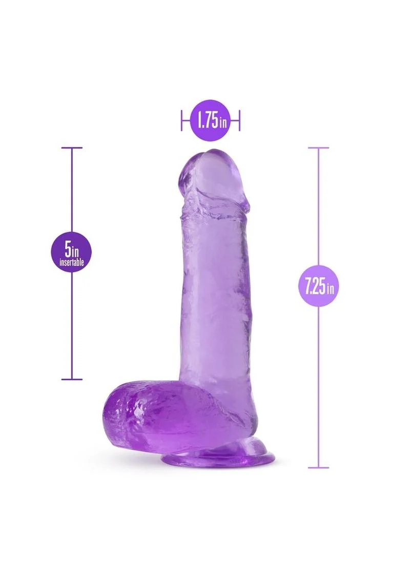 B Yours Plus Rock N' Roll Realistic Dildo with Balls - Image 17