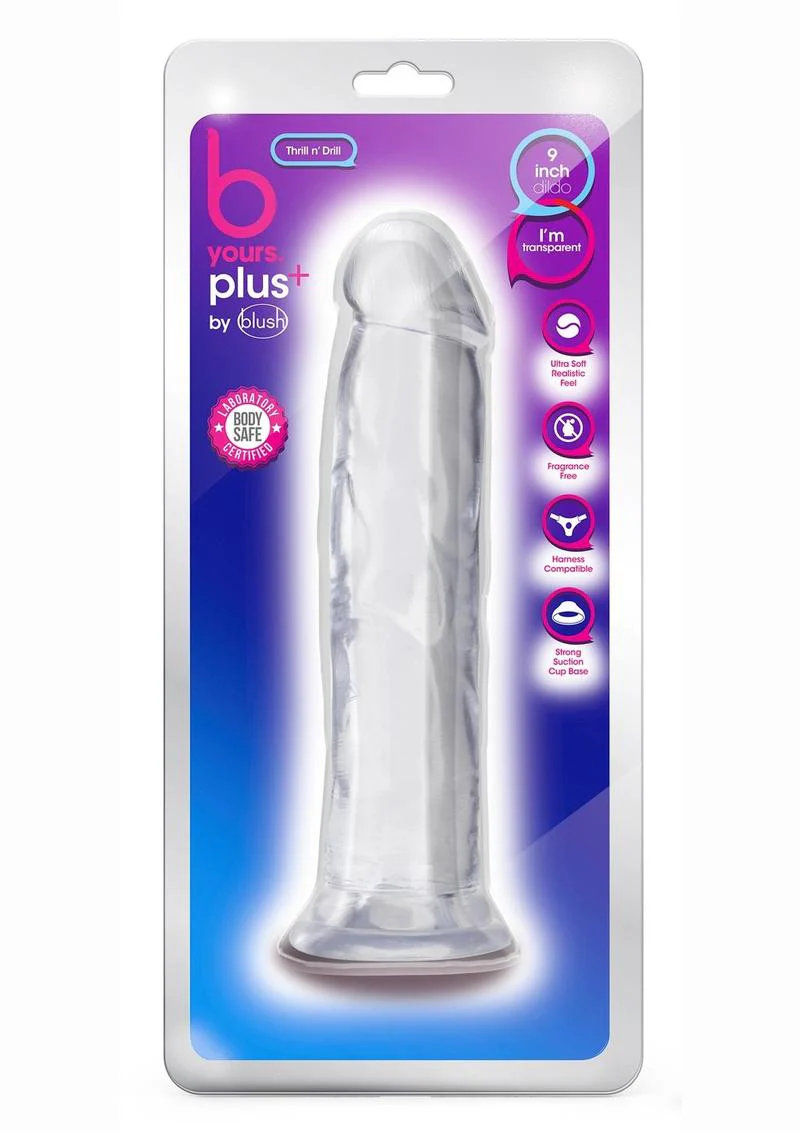 B Yours Plus Thrill N' Drill Realistic Dildo - Image 5