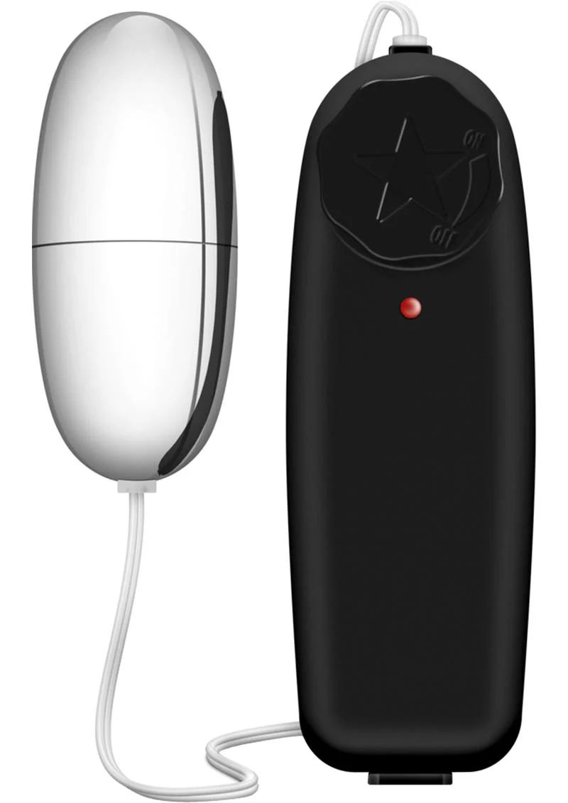 B Yours Silver Power Bullet with Remote Control
