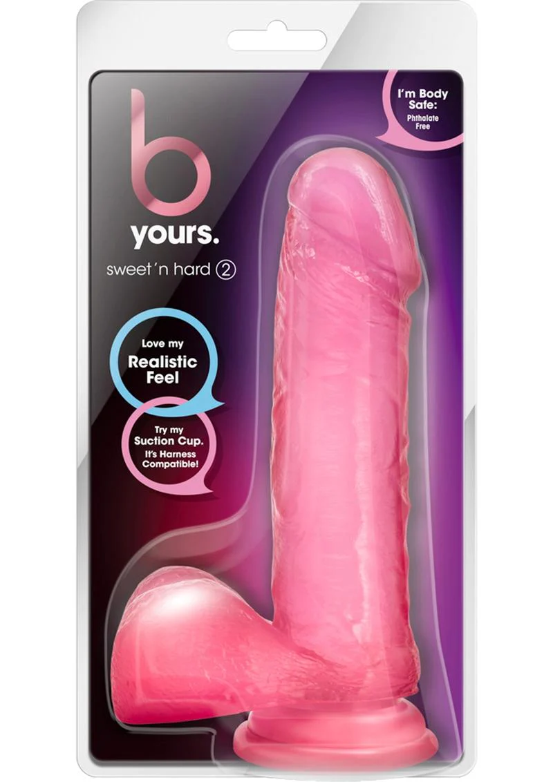 B Yours Sweet N' Hard 2 Dildo with Balls - Image 7