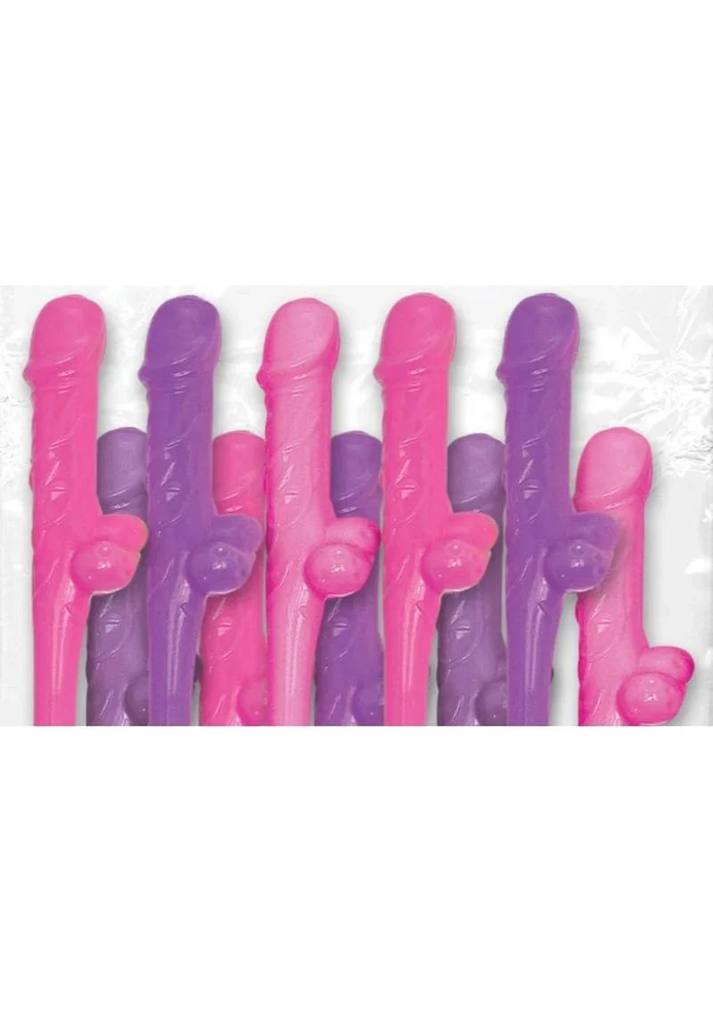 Bachelorette Party Favors Dicky Sipping Straws - Image 2