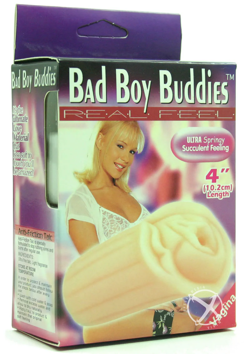 Bad Boy Buddies Real Feel Masturbator - Vagina