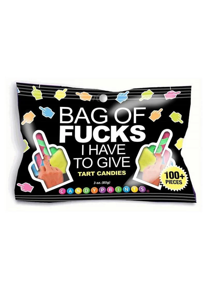 Bag Of Fucks I Have to Give Candy 3oz - Assorted Flavors - Image 2