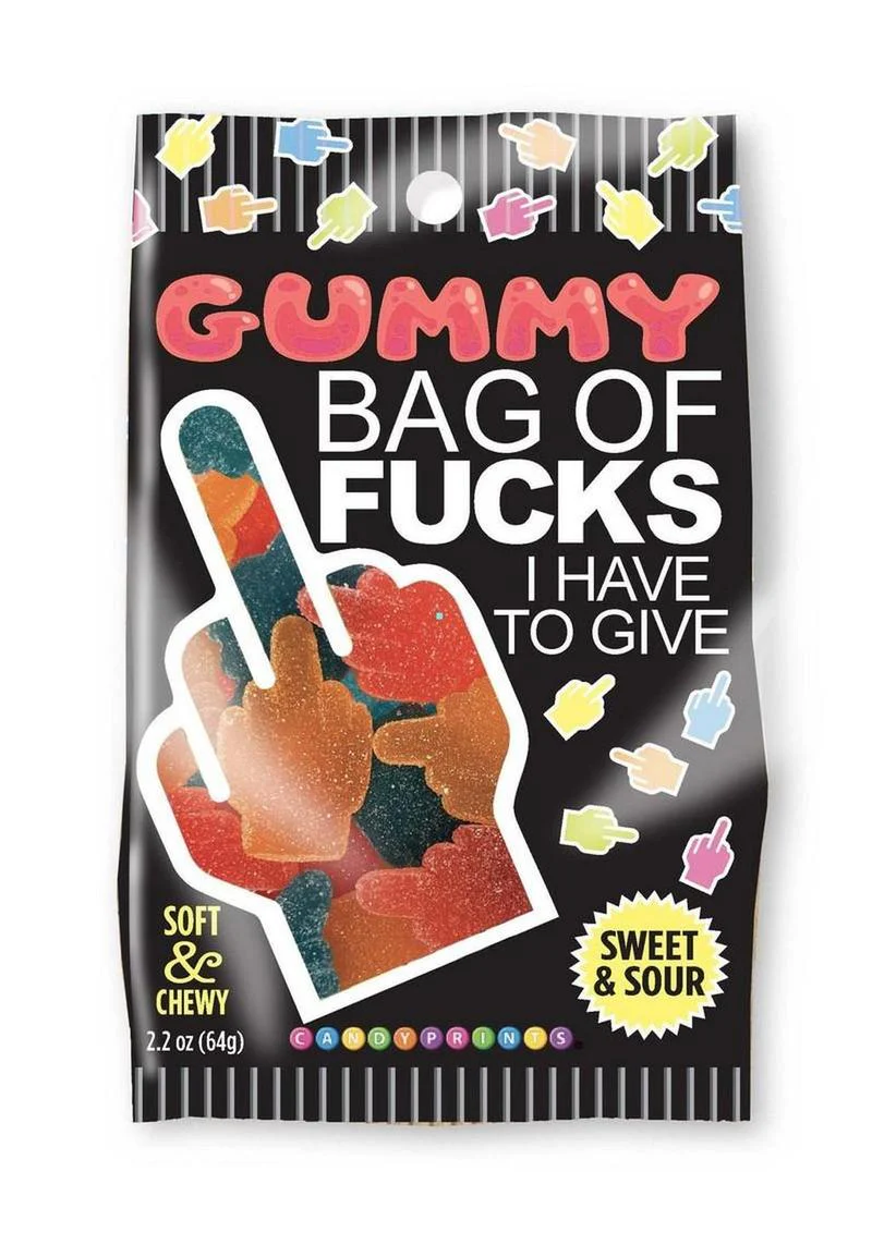 Bag Of Fucks I Have to Give Sour Gummies - Image 2