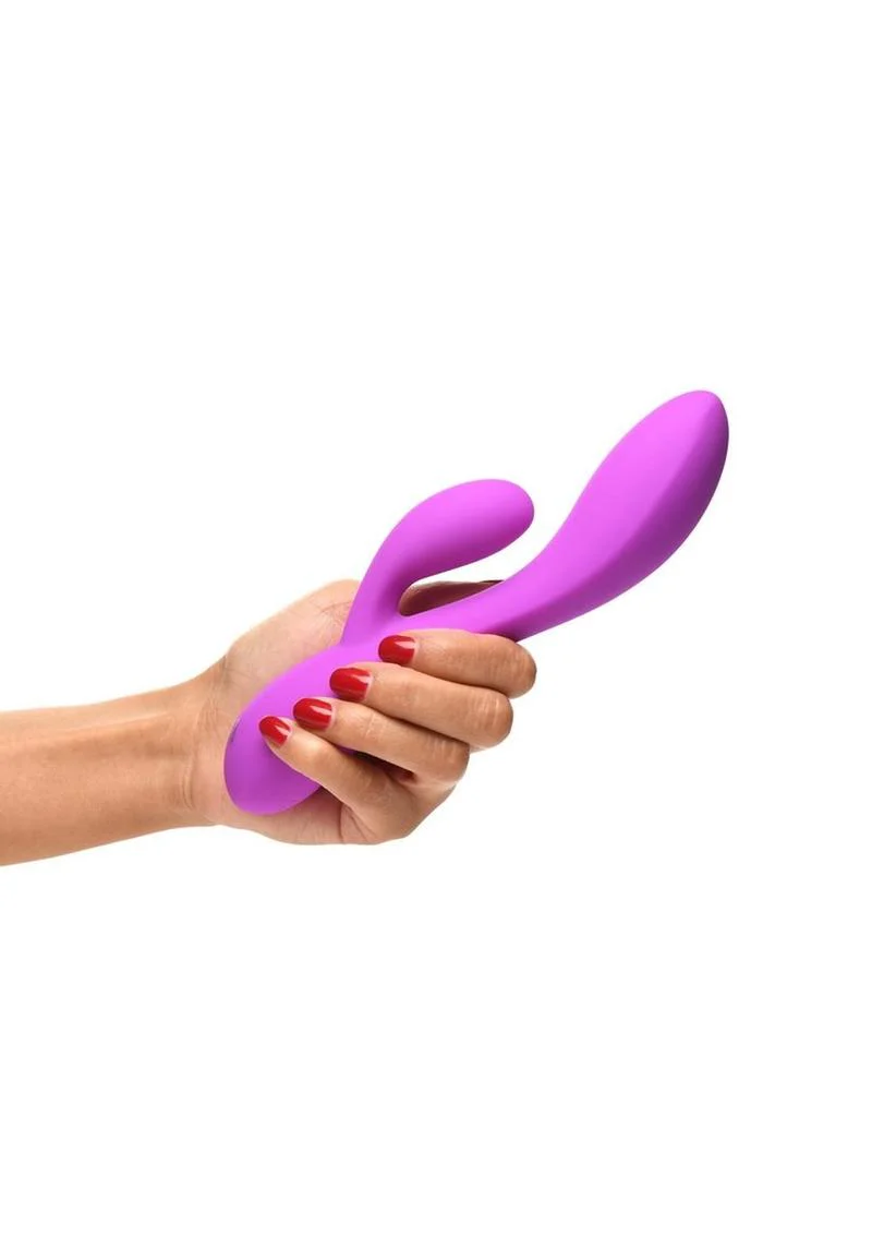 Bang! 10x Flexible Rechargeable Silicone Rabbit - Image 5