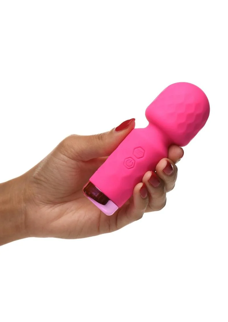 Bang! 10x Mini Silicone Rechargeable Wand - Image 10