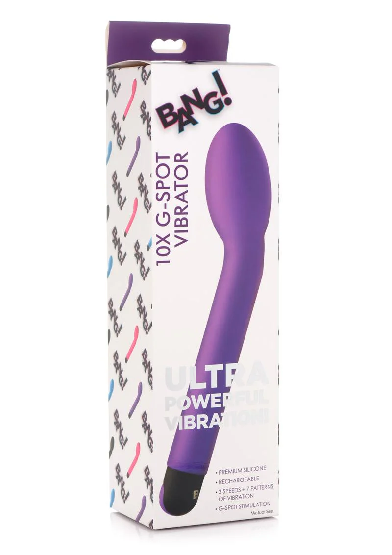 Bang! 10x Rechargeable Silicone G-Spot Vibrator - Image 14