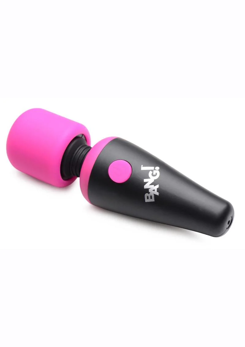Bang! 10x Vibrating Mini Rechargeable Silicone Wand Massager - Image 2