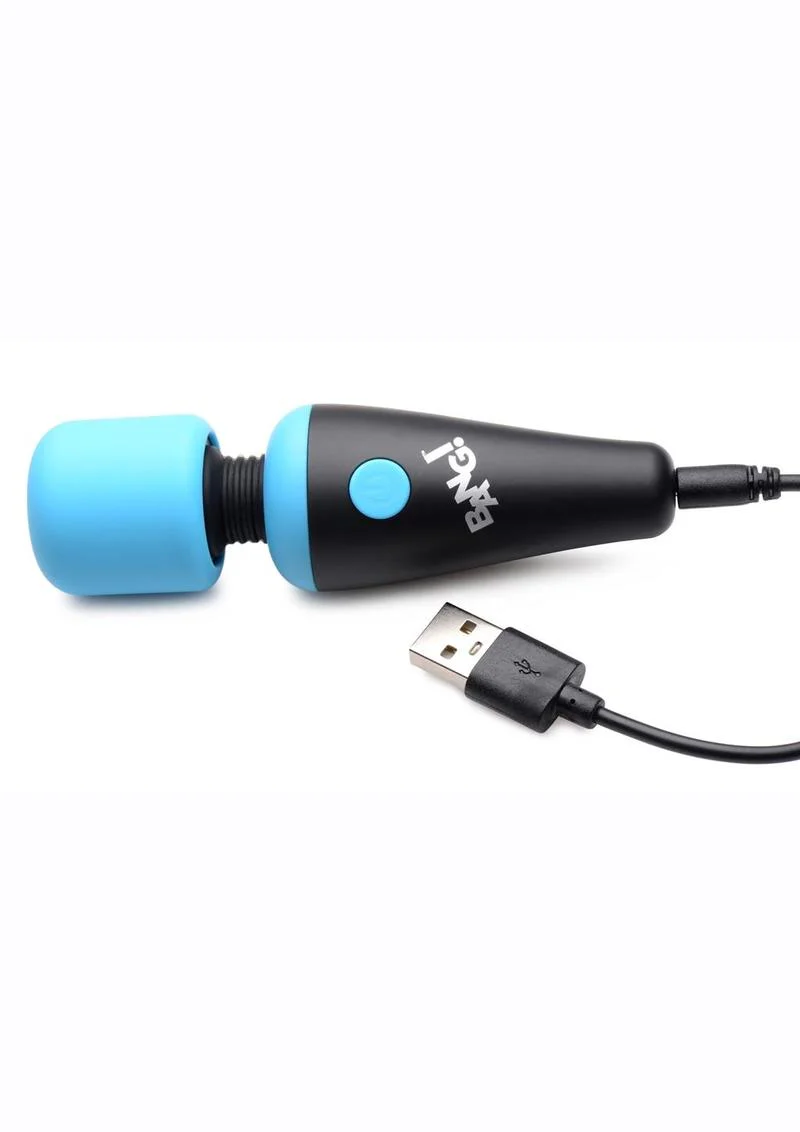 Bang! 10x Vibrating Mini Rechargeable Silicone Wand Massager - Image 5