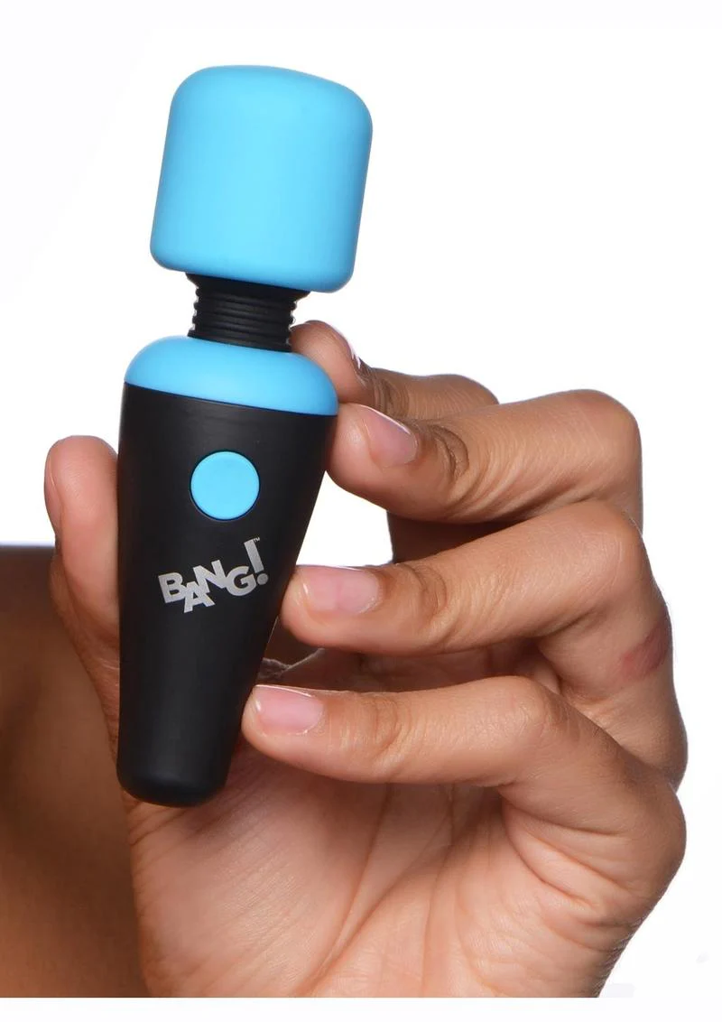 Bang! 10x Vibrating Mini Rechargeable Silicone Wand Massager - Image 6