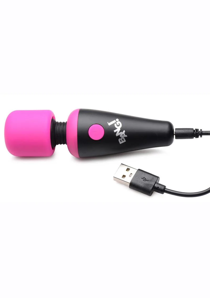 Bang! 10x Vibrating Mini Rechargeable Silicone Wand Massager - Image 8