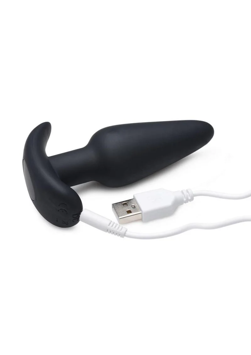 Bang! 21x Vibrating Silicone Rechargeable Butt Plug with Remote Control - Image 7