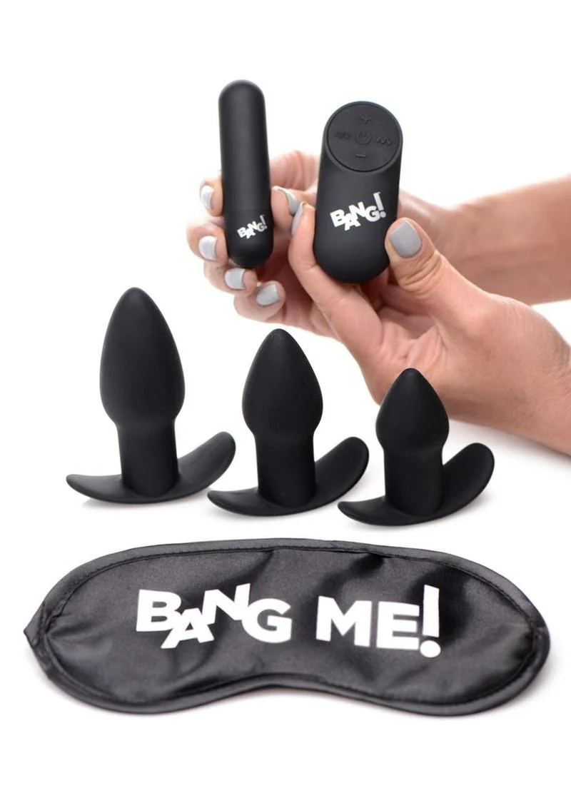 Bang! Backdoor Adventure Rechargeable Silicone Butt Plug Kit - Image 3