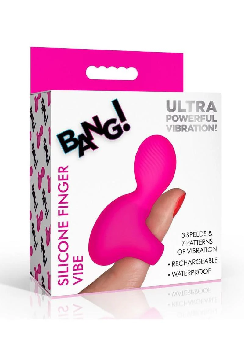 Bang! Silicone Rechargeable Finger Vibe - Image 3