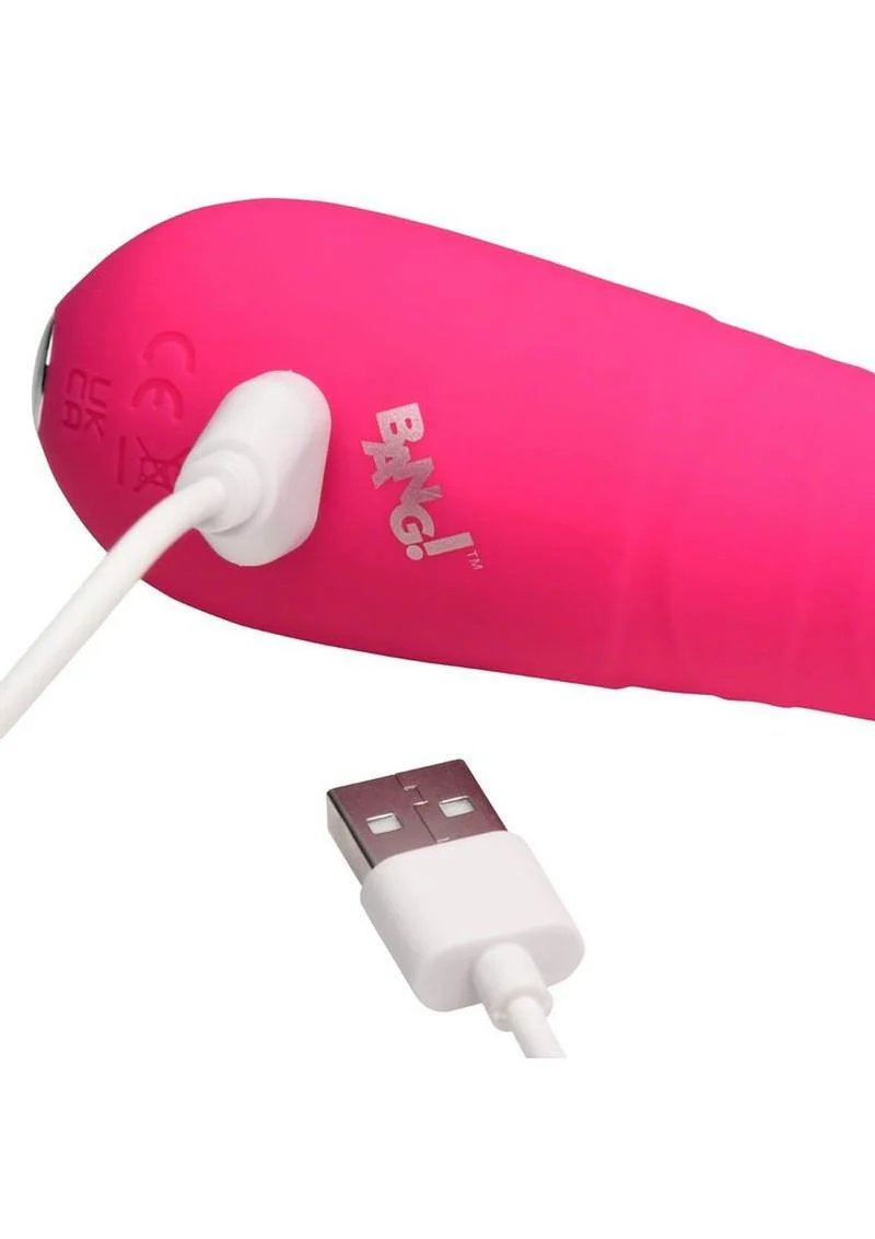 Bang! Thrusting Rechargeable Silicone Vibrator - Image 5