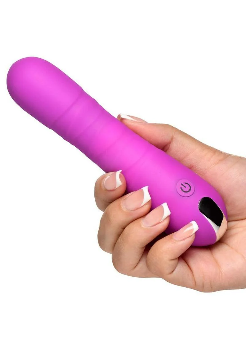 Bang! Thrusting Rechargeable Silicone Vibrator - Image 7