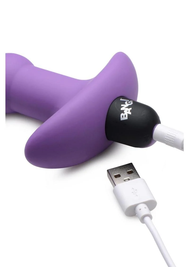 Bang! Vibrating Silicone Rechargeable Anal Beads with Remote Control - Image 15
