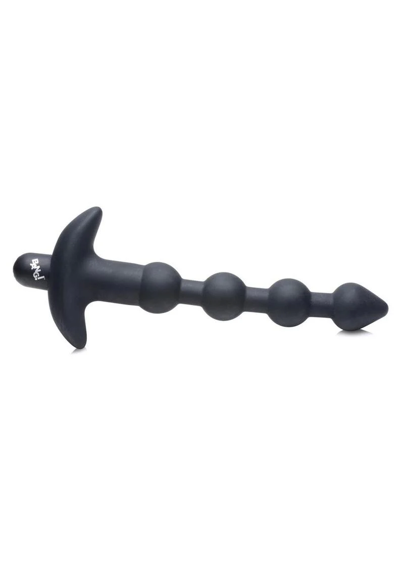 Bang! Vibrating Silicone Rechargeable Anal Beads with Remote Control - Image 7
