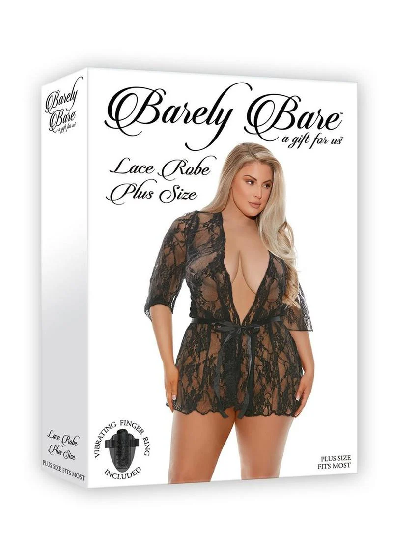 Barely Bare Lace Robe - Image 2