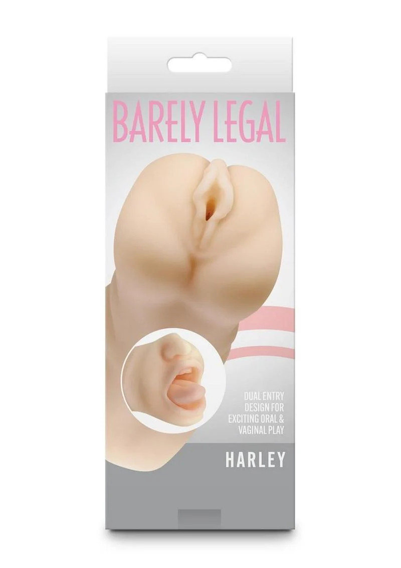Barely Legal Harley Stroker Dual End Masturbator - Pussy and Mouth - Image 4