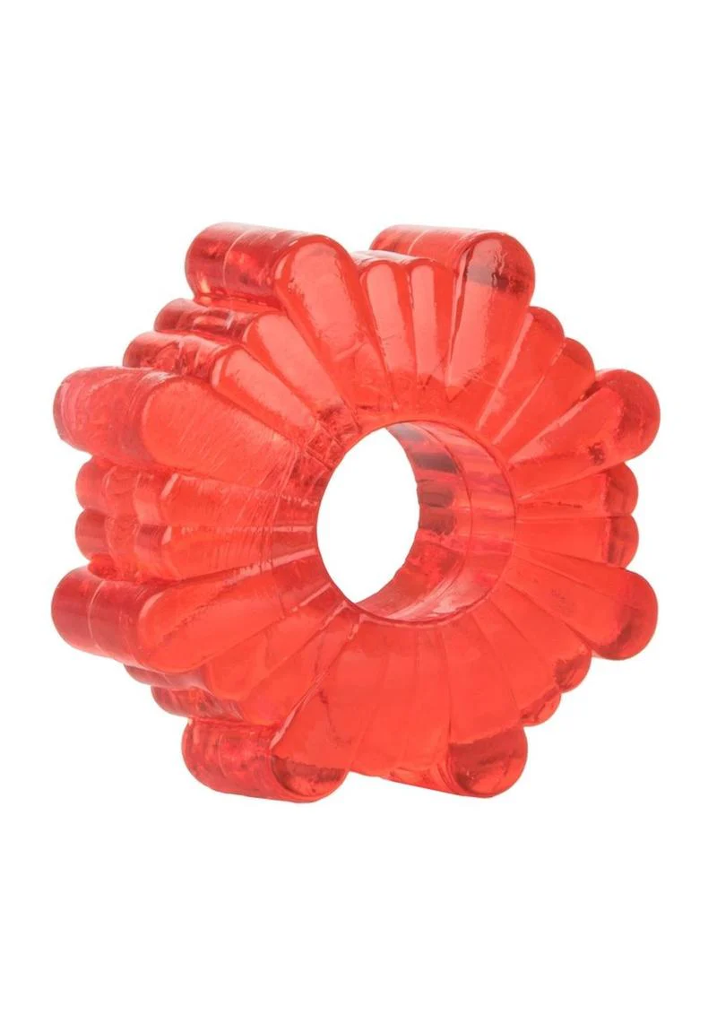 Basic Essentials Super Stretchy Enhancer Cock Rings - Image 5