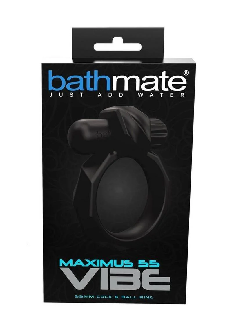 Bathmate Maximus Vibe 55 Rechargeable Silicone Cock Ring - Image 2