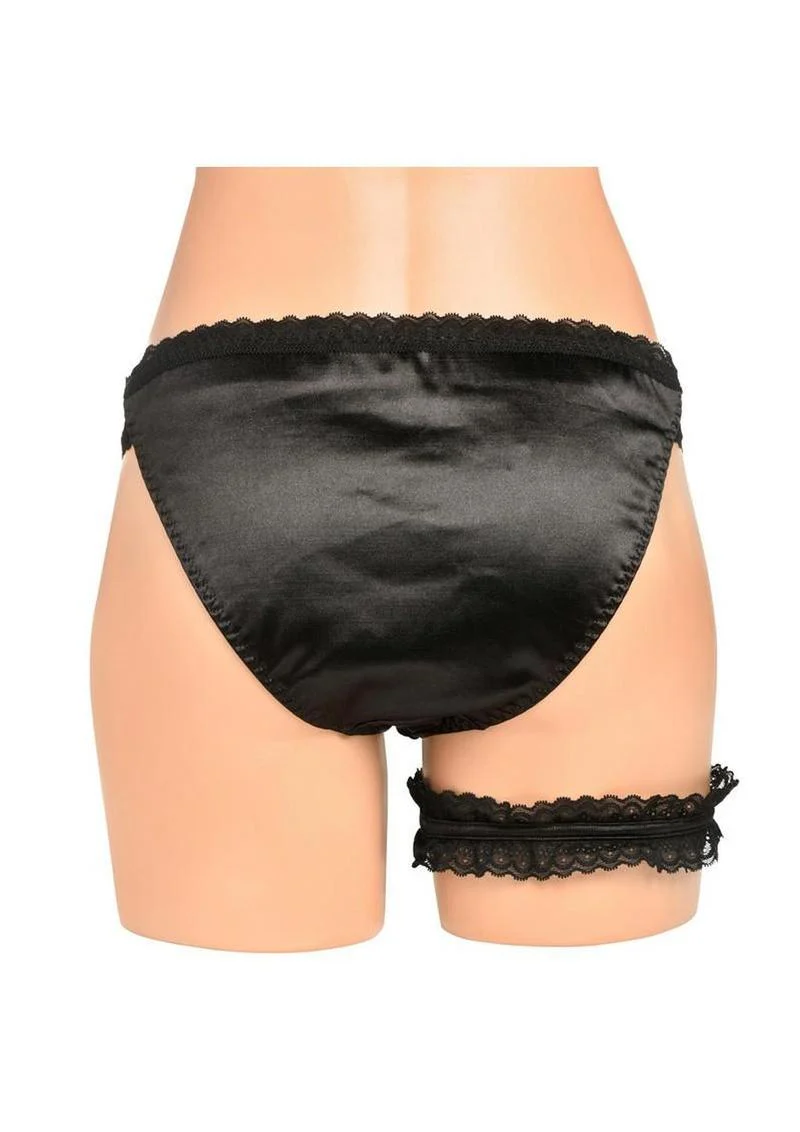 Bedroom Bliss Jolie Strap-On Panty Harness and Garter - Image 12