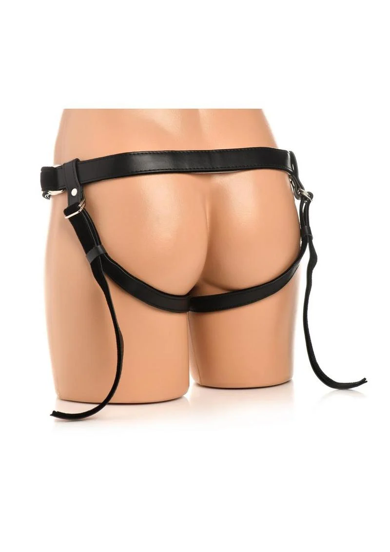 Bedroom Bliss Velvet Kiss Strap-On Harness - Image 4