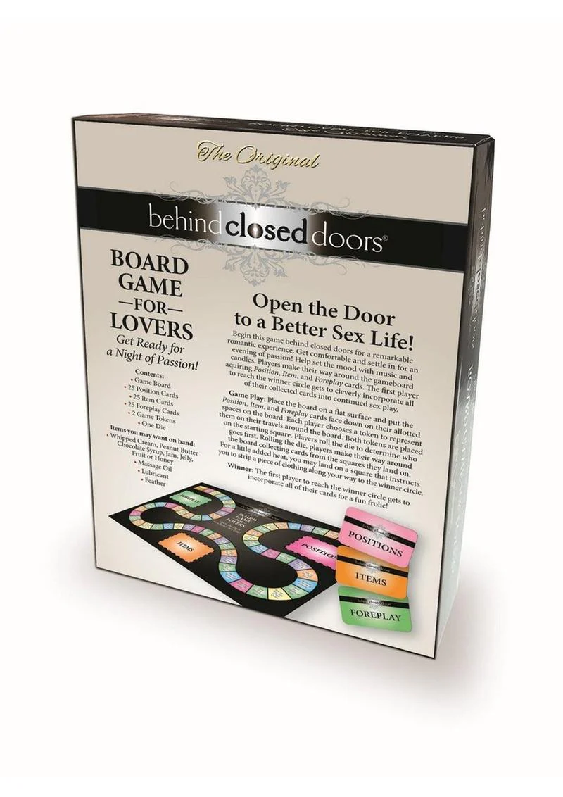 Behind Closed Doors A Board Game For Lovers - Image 3