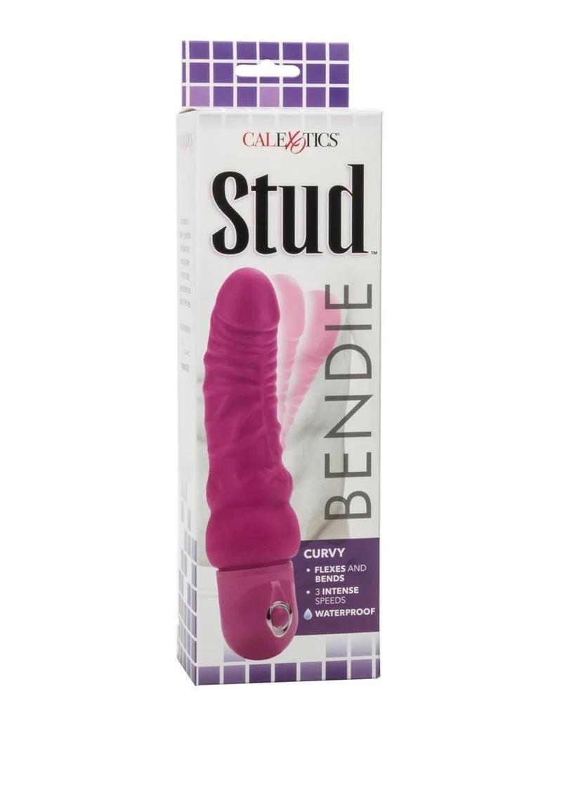 Bendie Stud Curvy Vibrator - Image 3